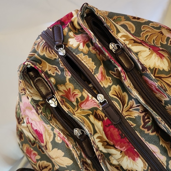 Longaberger Floral Travel Bag - Picture 8 of 12